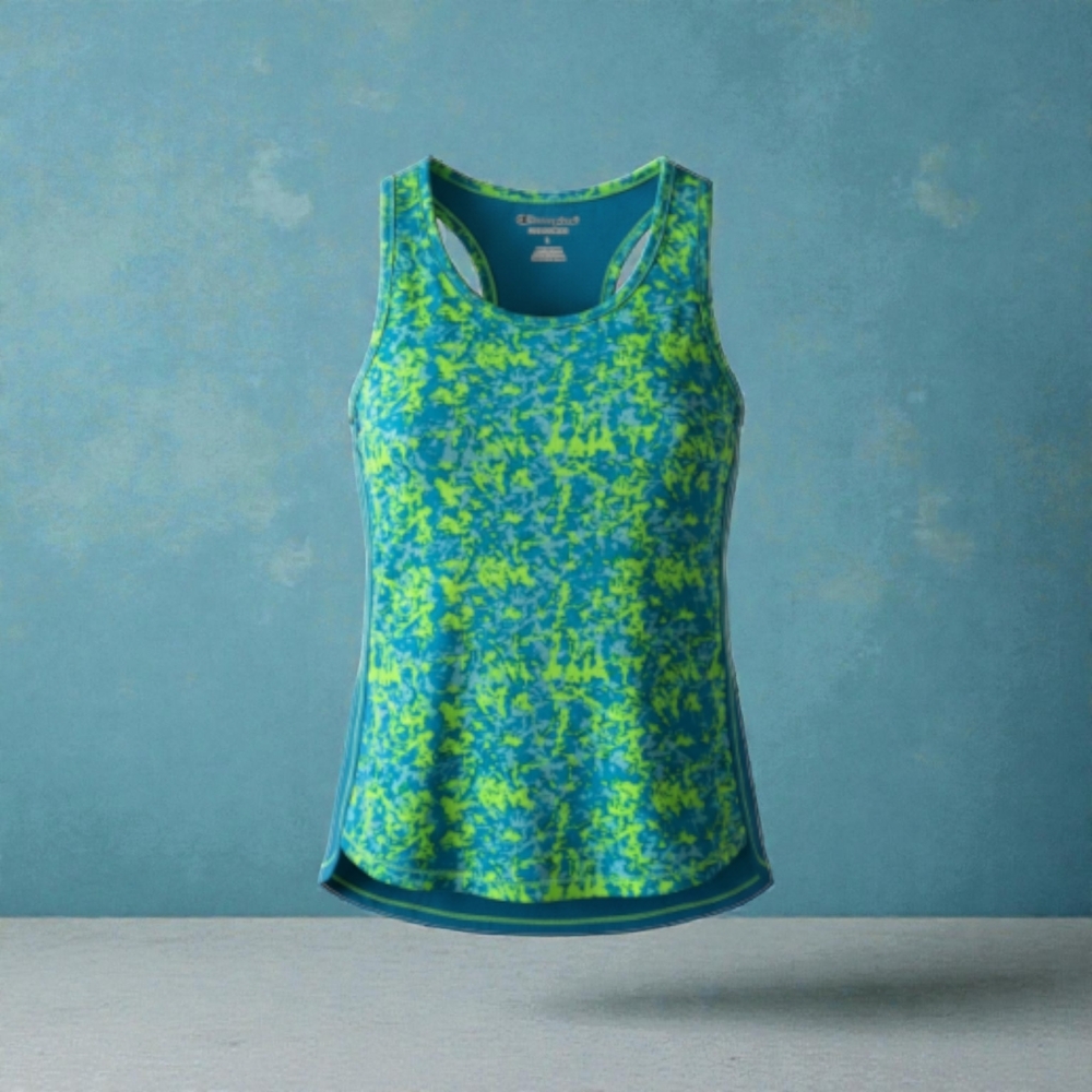 💫🩷3for20 Bundle Sale🩷💫 Champion Women's Blue and Green Tank Top